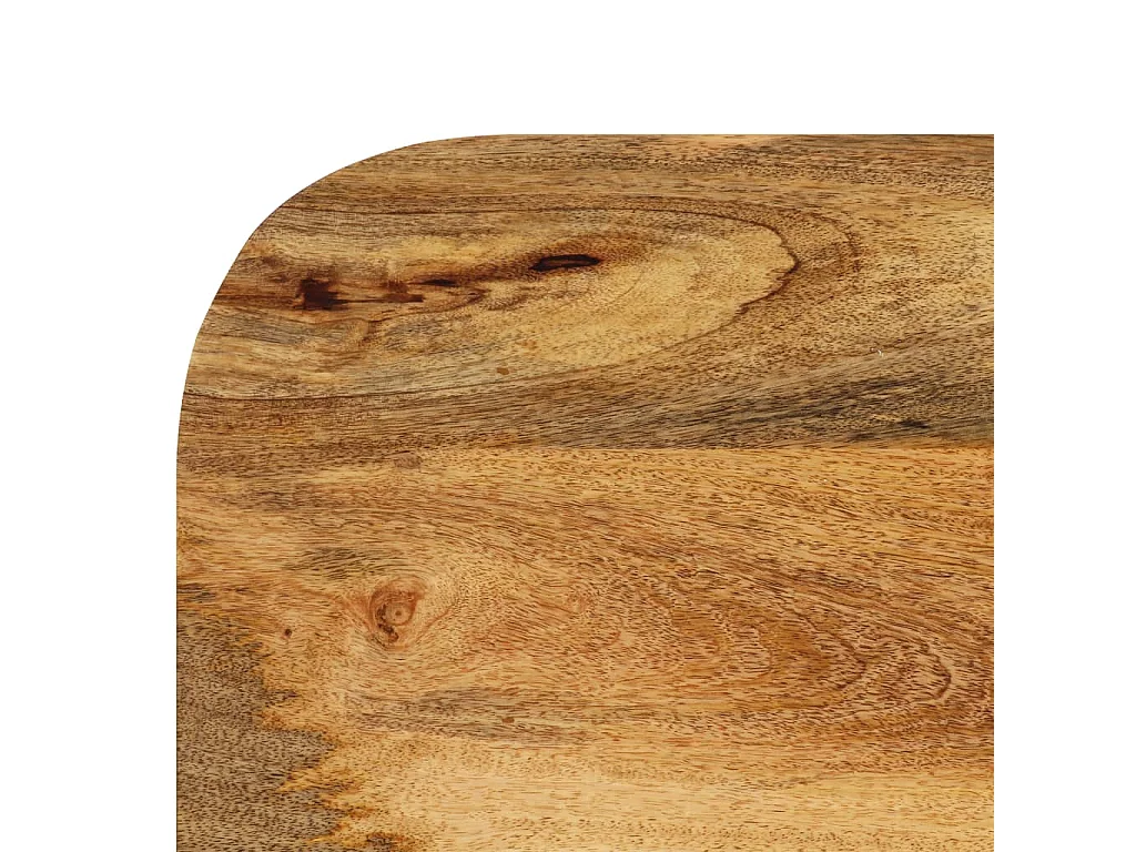 Secretária 110x50x76 cm madeira de mangueira maciça