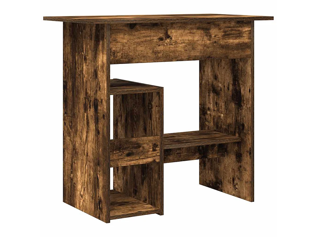 Bureau Chêne fumé 80x45x74 cm Bois d'ingénierie