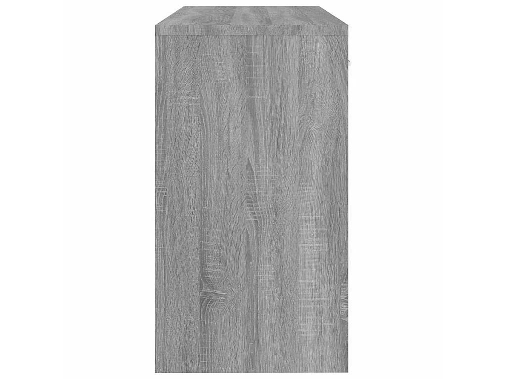 Bureau avec tiroir et armoire Sonoma gris 100x40x73 cm