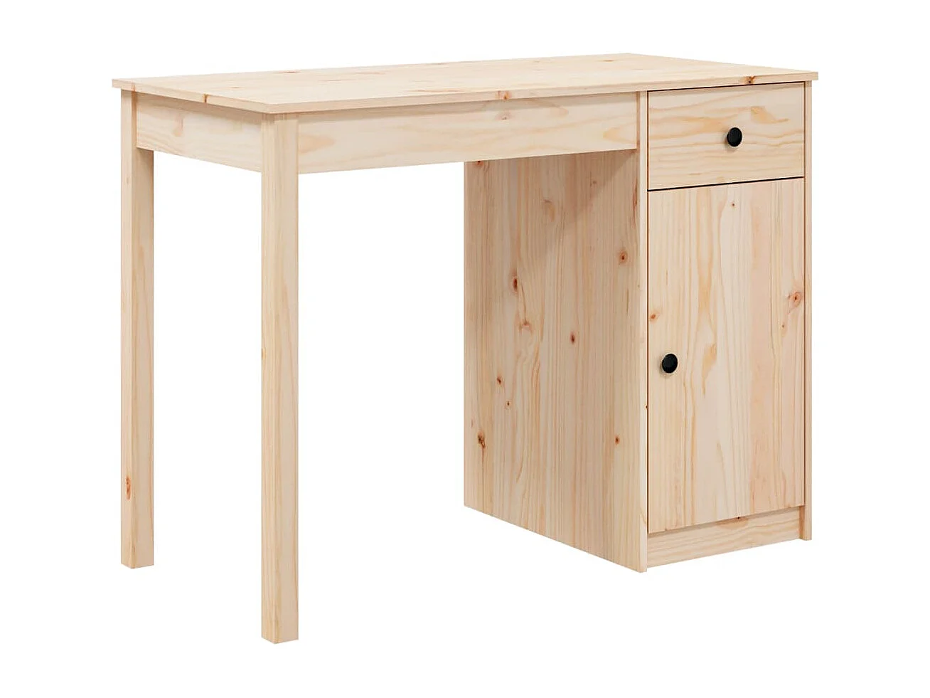 Bureau 100x50x75 cm Bois massif de pin