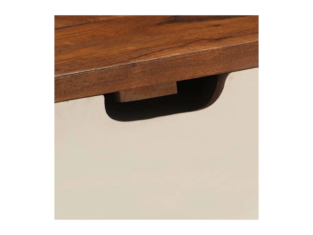 Bureau 110x50x90 cm Bois d'acacia solide