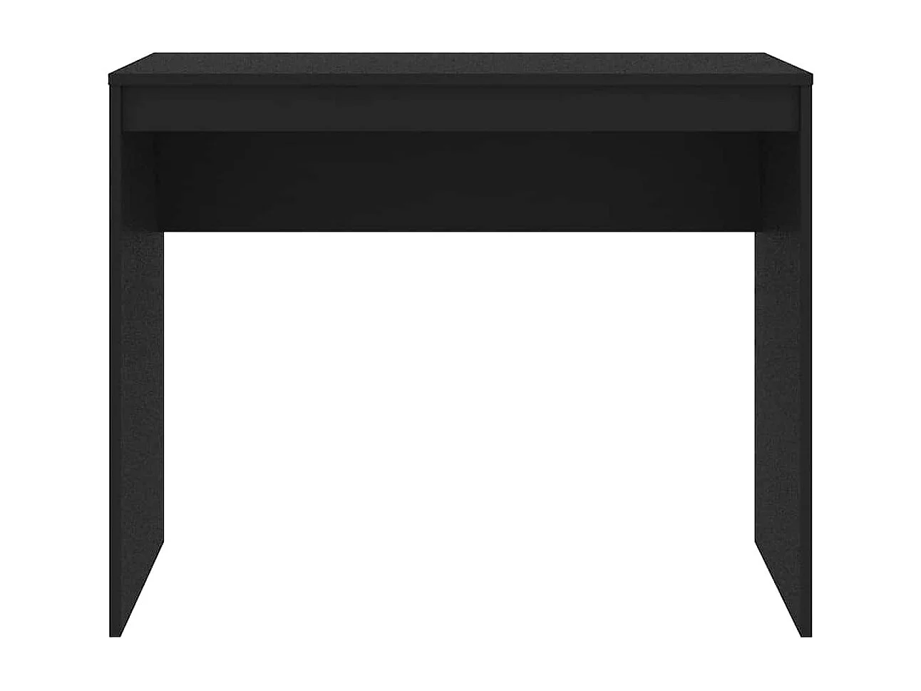 Bureau Noir 90x40x72 cm Bois d'ingénierie