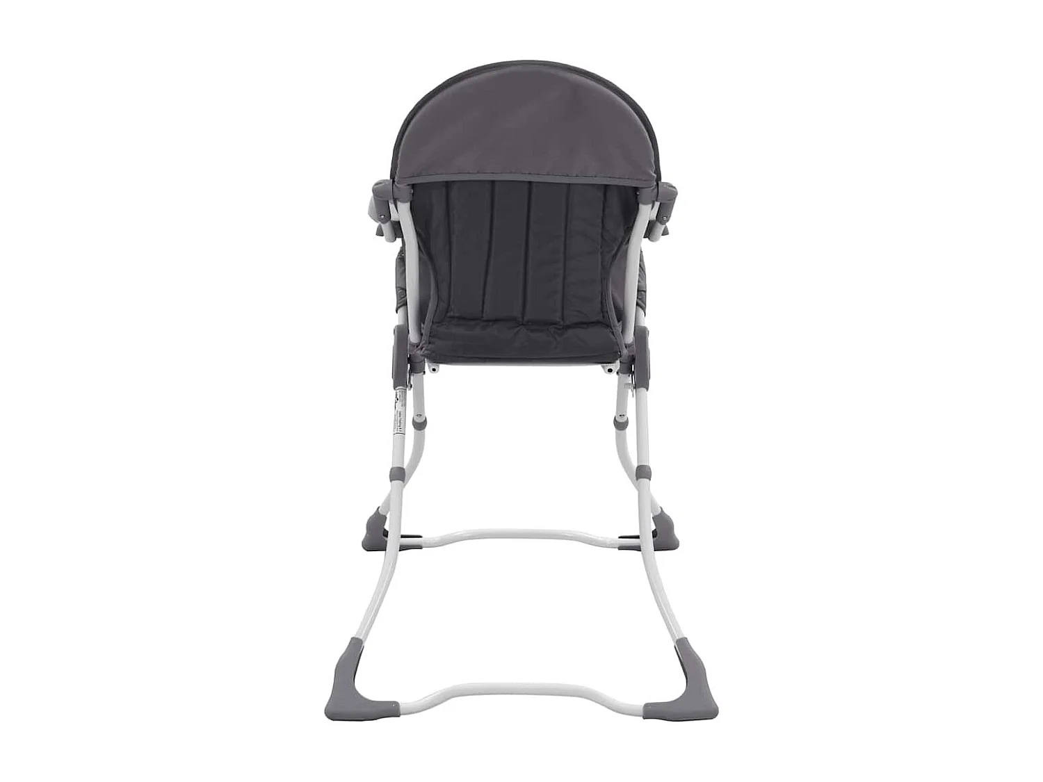 Chaise haute pour bébé Gris et blanc