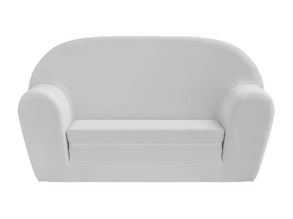 Poltrona Letto per Bambini Grigio Chiaro