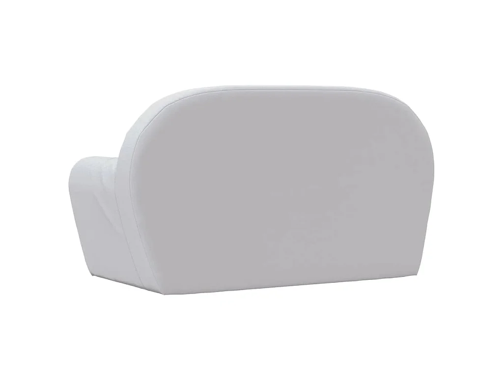 Chaise longue pliable pour enfants gris clair