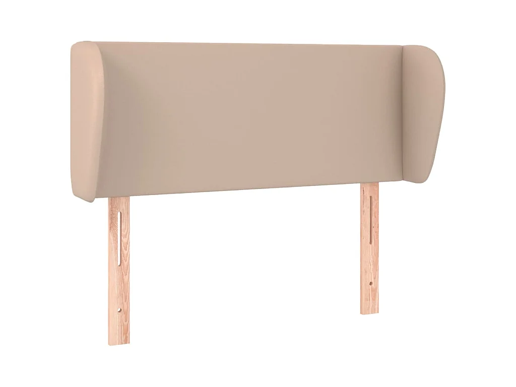Testiera ad Orecchio Cappuccino 103x23x78/88 cm in Similpelle