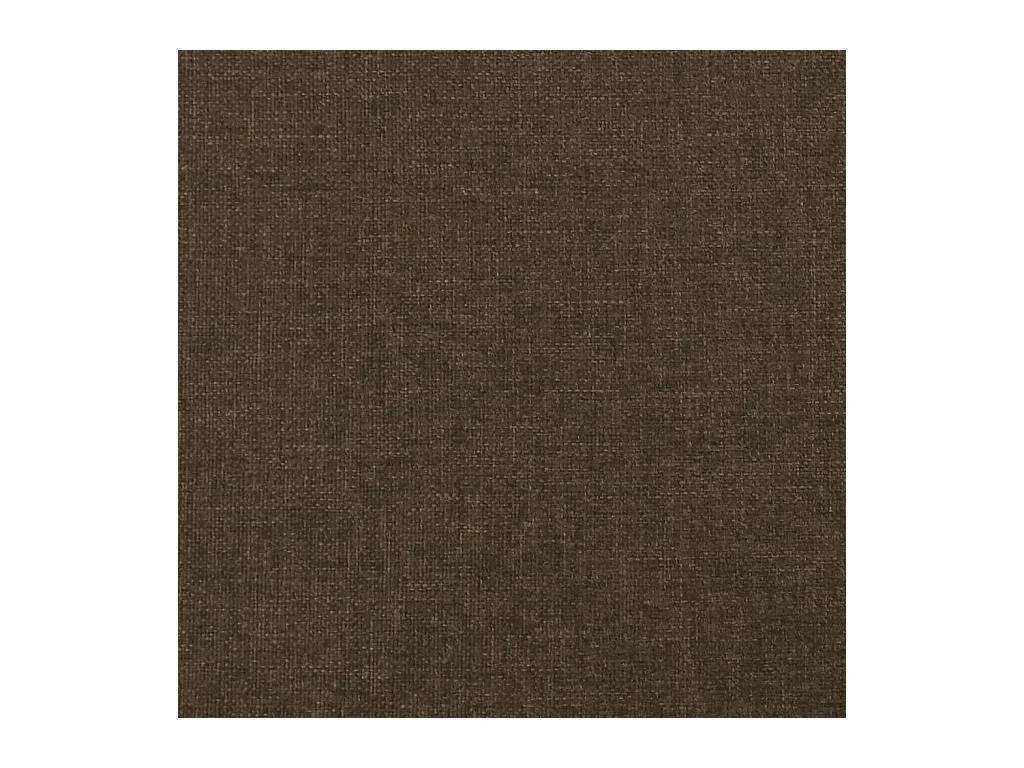 Testiera ad Orecchio Marrone Scuro 163x23x78/88 cm in Tessuto