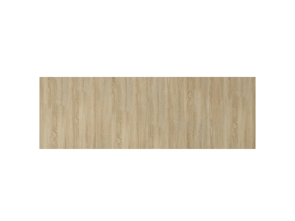 Hoofdbord met kastjes bewerkt hout sonoma eikenkleurig