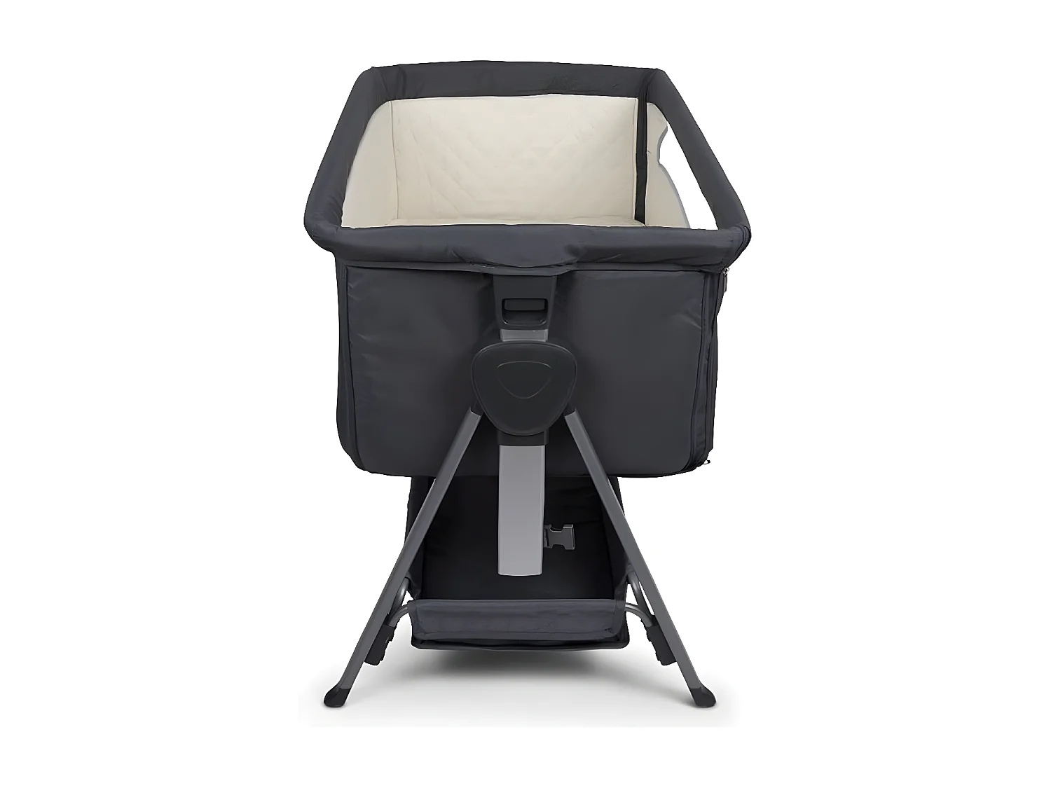 Baninni Cuna de colecho Elia 92x55x82 cm gris oscuro