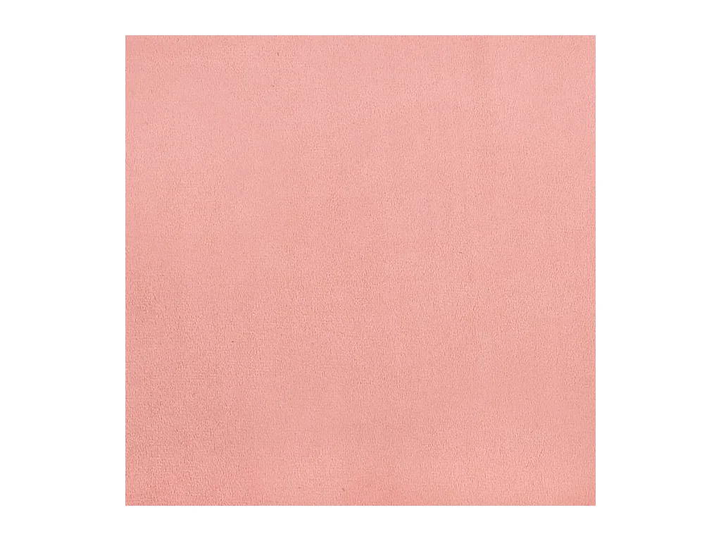 Testiera ad Orecchio Rosa 83x23x118/128 cm in Velluto