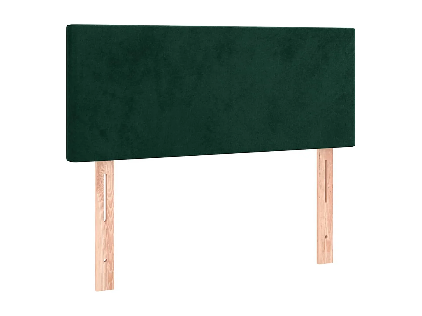 Tête de lit Vert foncé 90x5x78/88 cm Velours