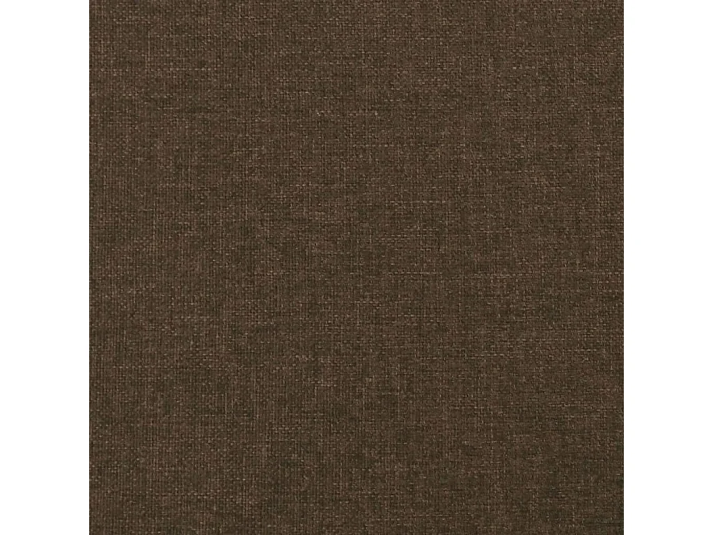 Cabeceira cama c/ abas tecido 103x16x118/128 cm castanho-escuro