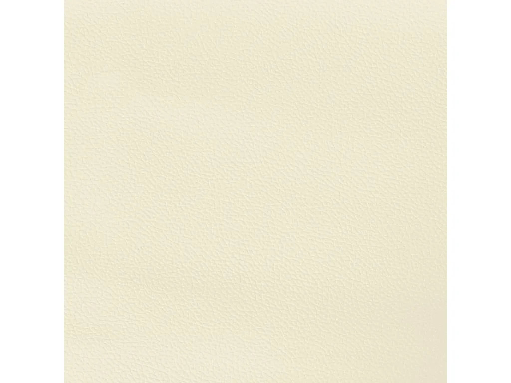 Tête de lit Crème 180x5x118/128 cm Similicuir