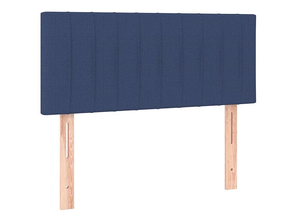 Hoofdbord 80x5x78/88 cm stof blauw