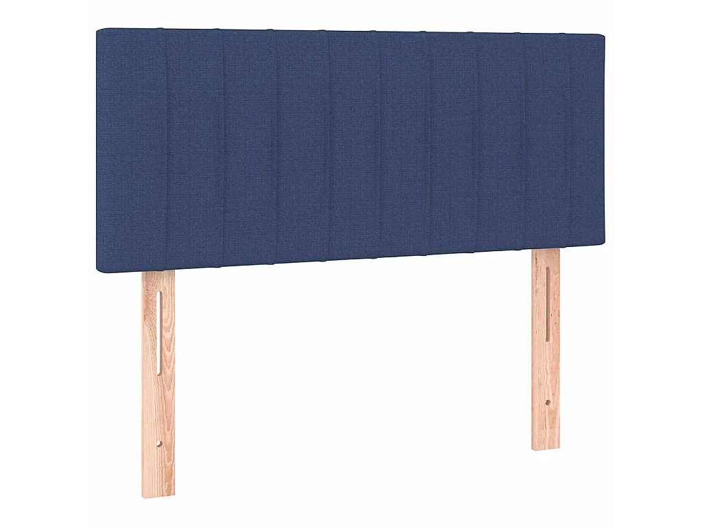Kopfteil Blau 80x5x78/88 cm Stoff