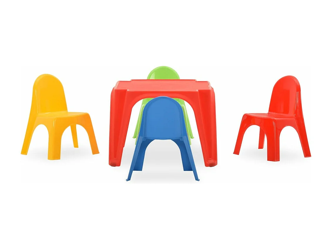 Conjunto de mesa e cadeiras de jantar para crianças PP