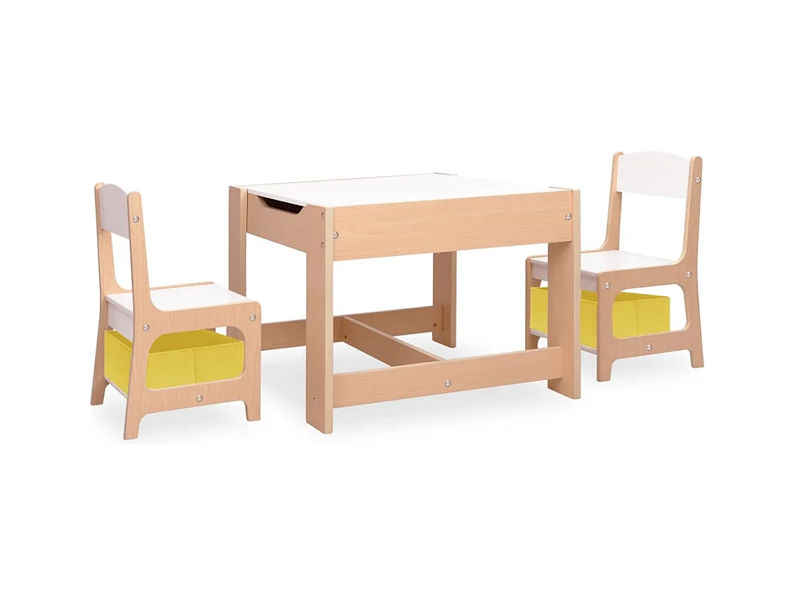 Mesa infantil con 2 sillas MDF