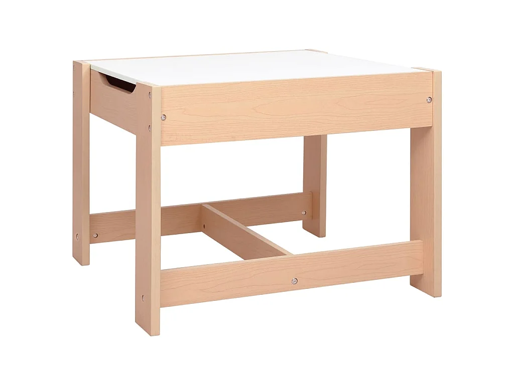 Table pour enfants avec 2 chaises MDF