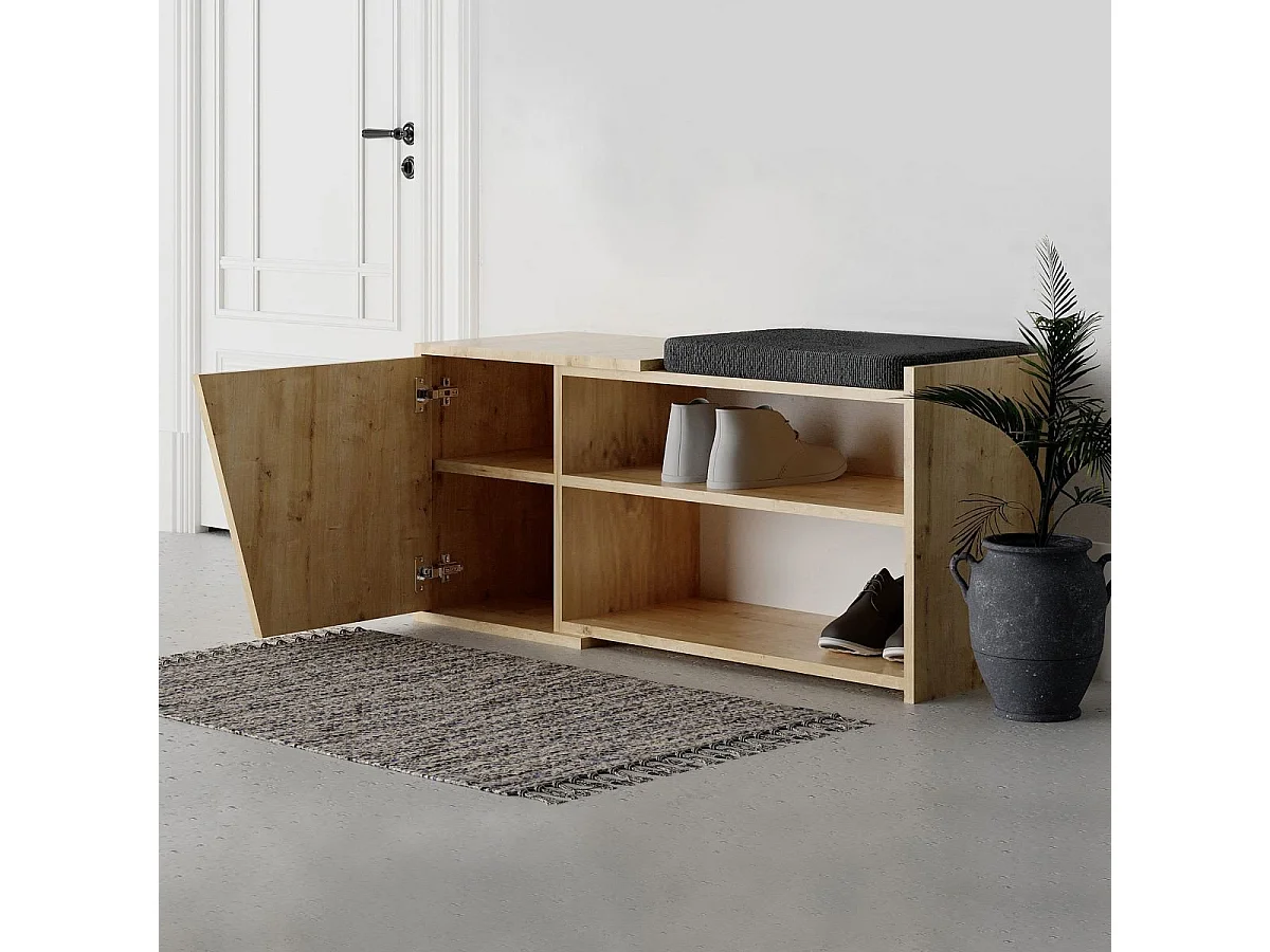 Schuhschrank 1 Tür L104 cm - Fiona