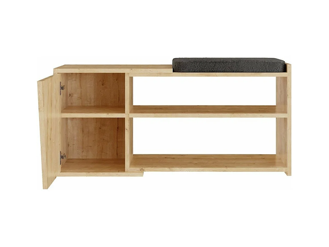 Banc à chaussures 1 porte L104 cm - Fiona