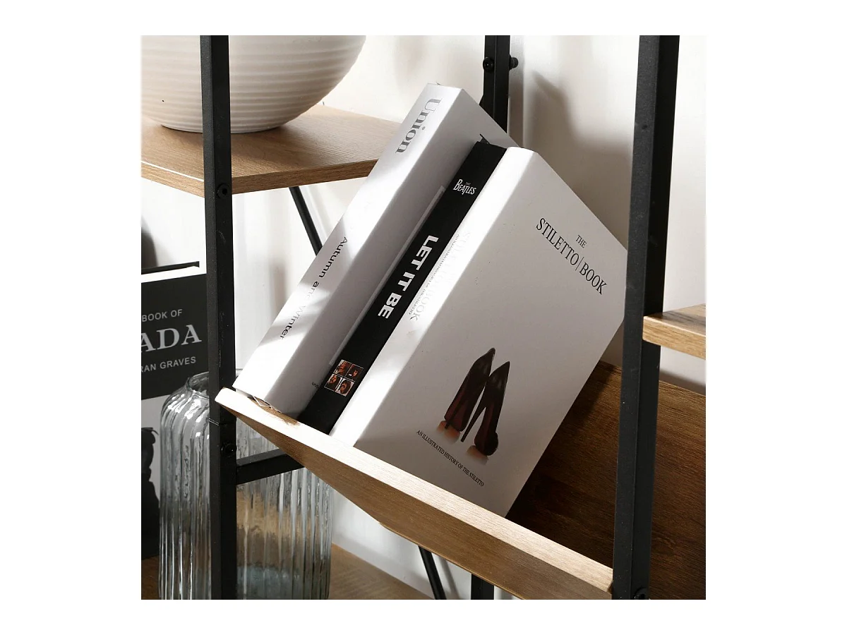 Rek 11 Niveaus Industriële Stijl - L125 x H150 cm