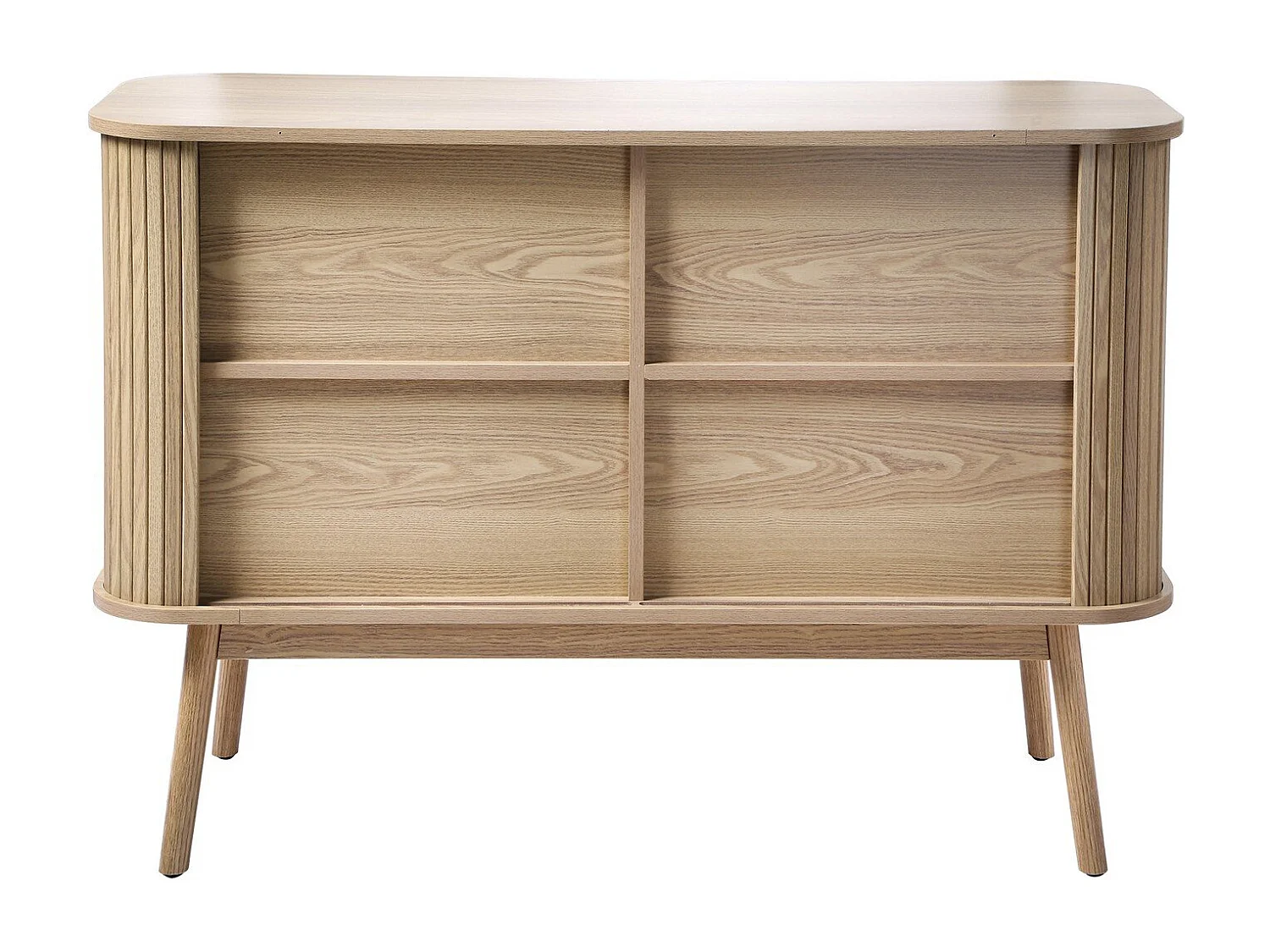 Buffet Vintage Décor Bois 2 Portes Coulissantes L110cm - ERNEST