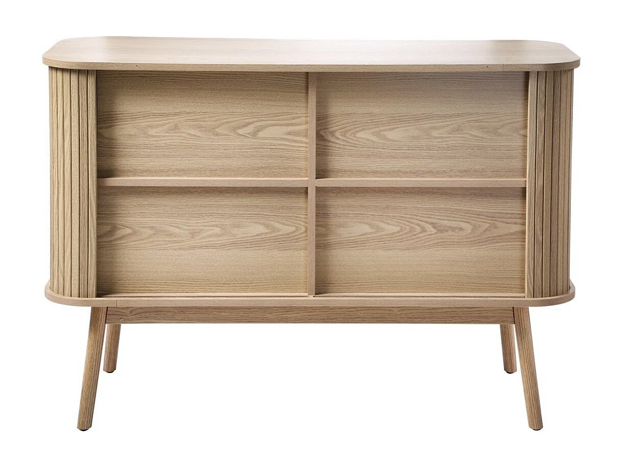 Buffet Vintage Décor Bois 2 Portes Coulissantes L110cm - ERNEST