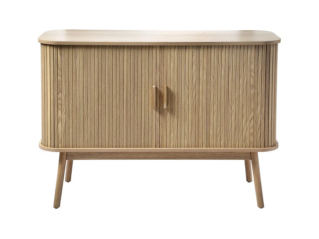 Buffet Vintage Décor Bois 2 Portes Coulissantes L110cm - ERNEST