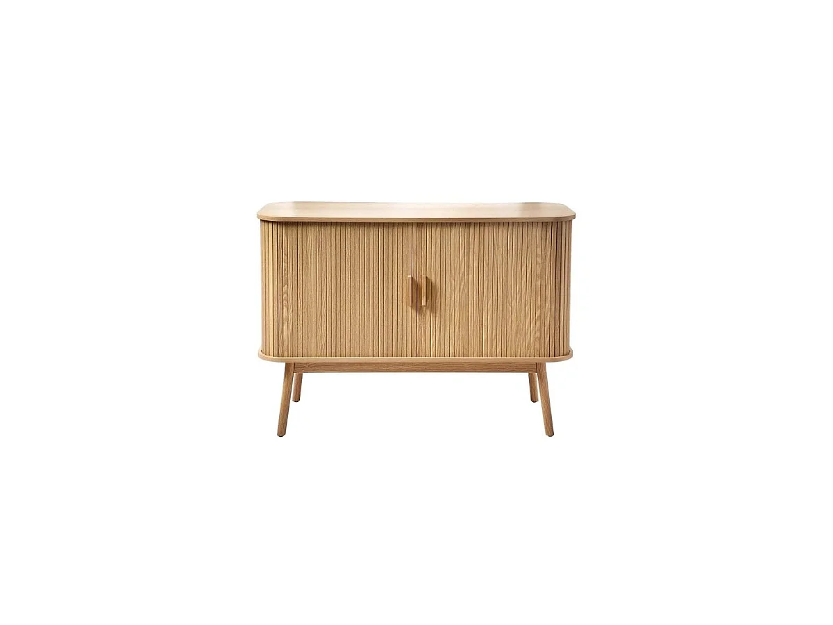 Buffet Houtdecor 2 Schuifdeuren - Vintage - L110cm