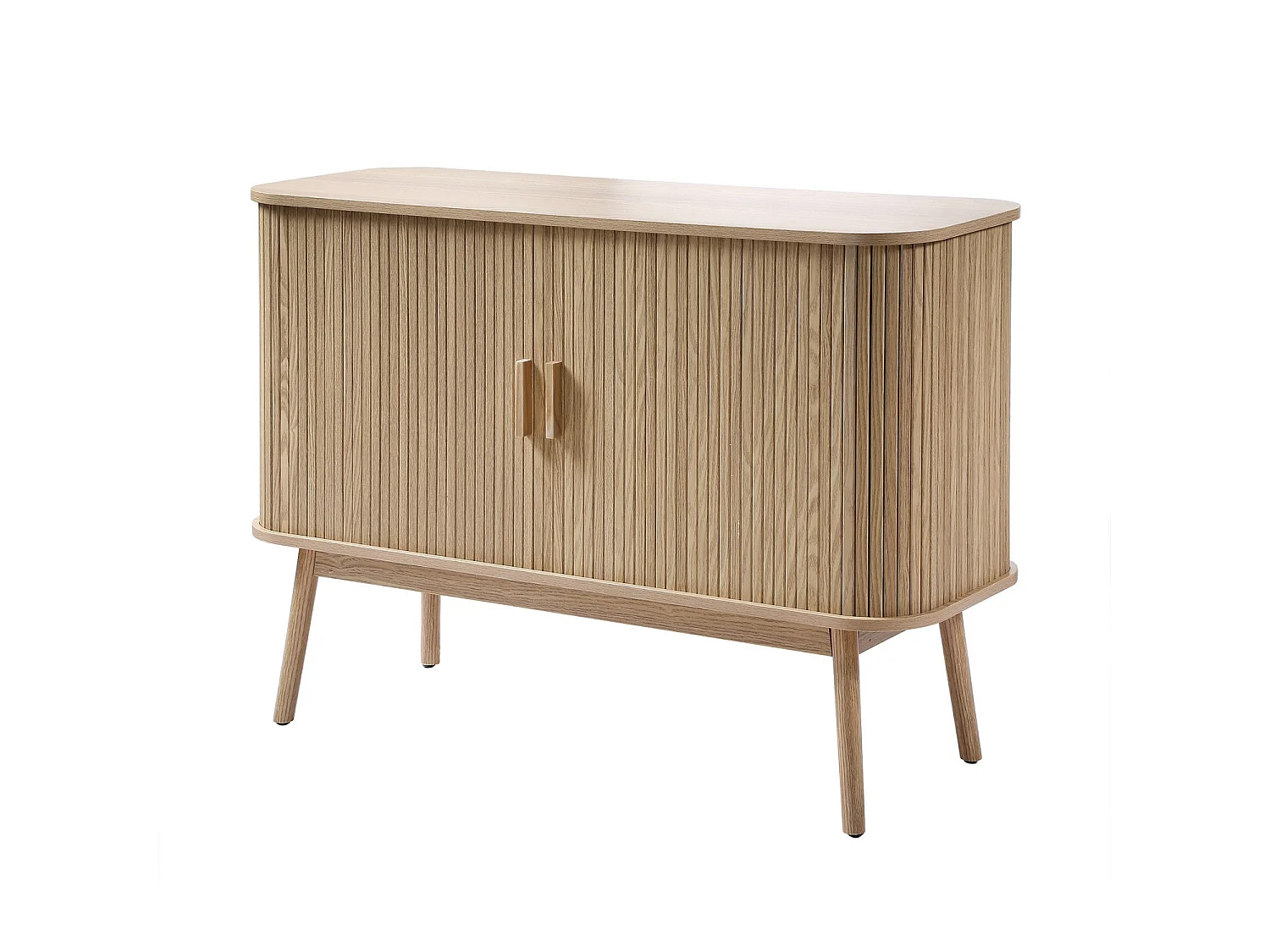 Buffet Vintage Décor Bois 2 Portes Coulissantes L110cm - ERNEST