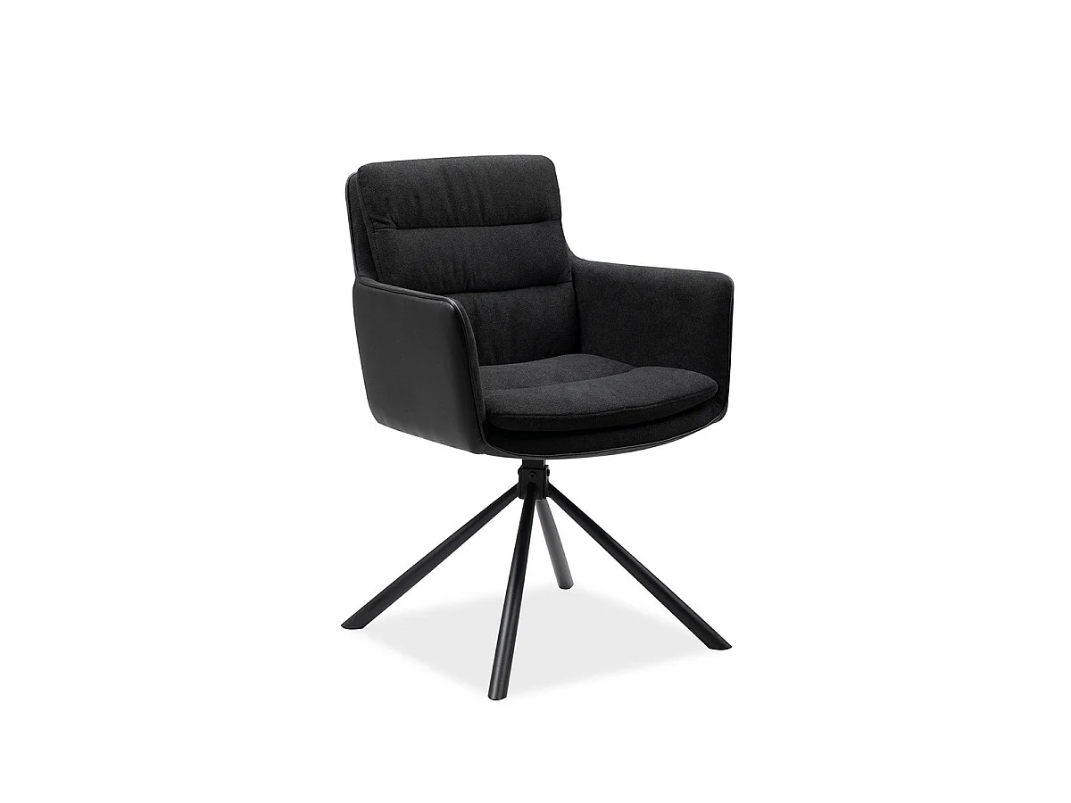 Set van 2 Zwarte Stoelen L63 cm - Logan