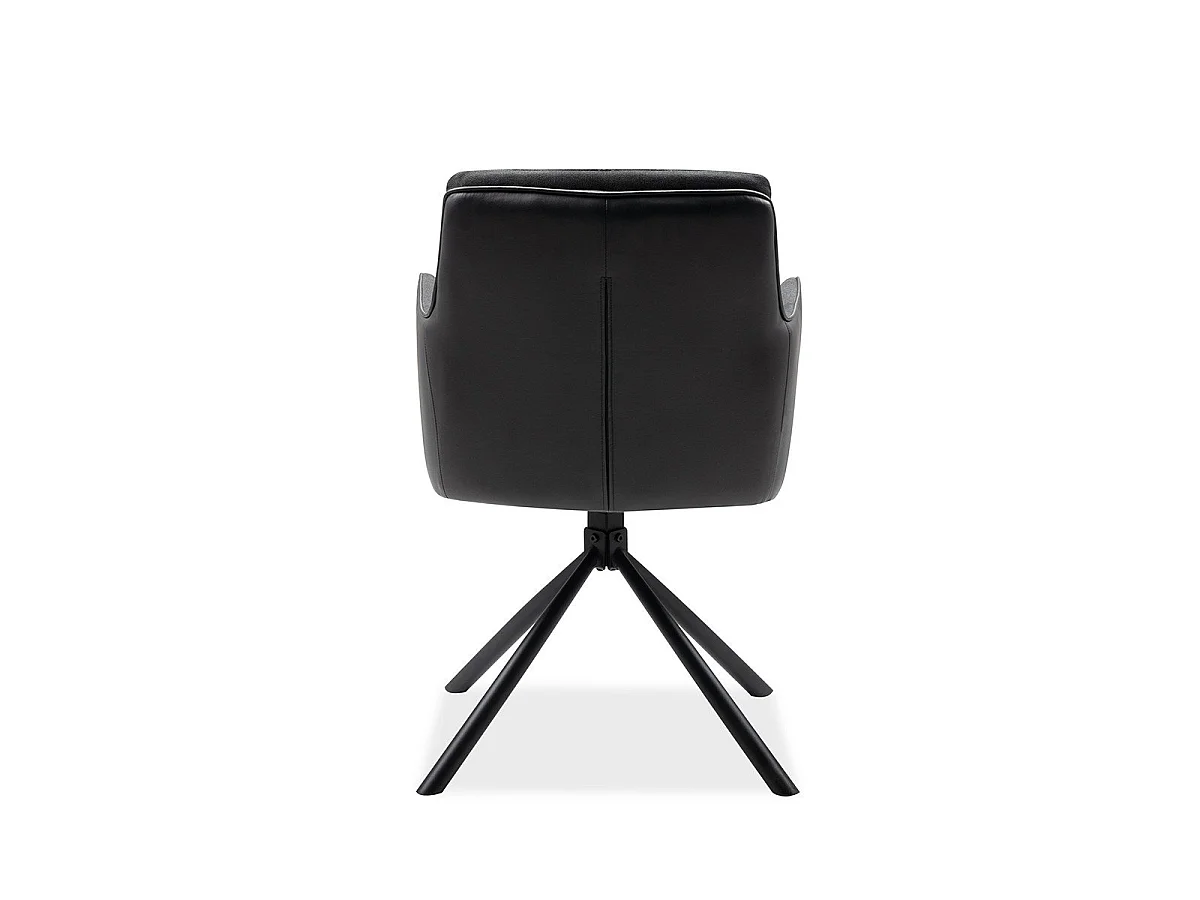 Set van 2 Zwarte Stoelen L63 cm - Logan