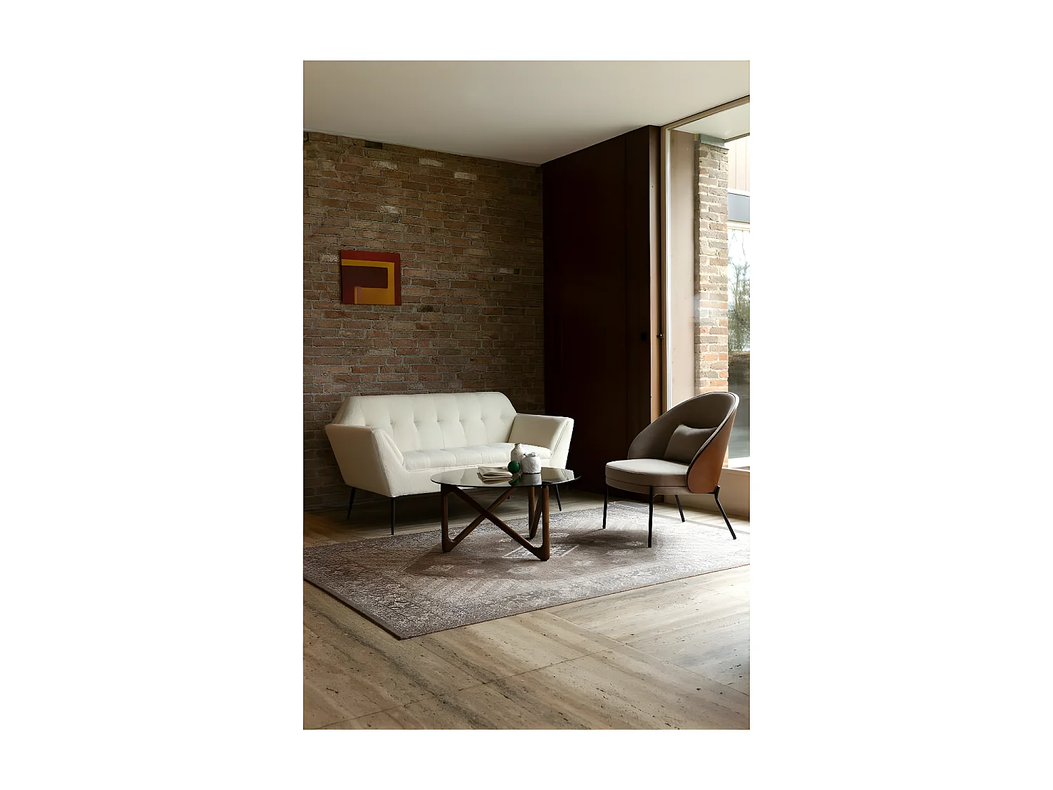 Table basse ronde Naia