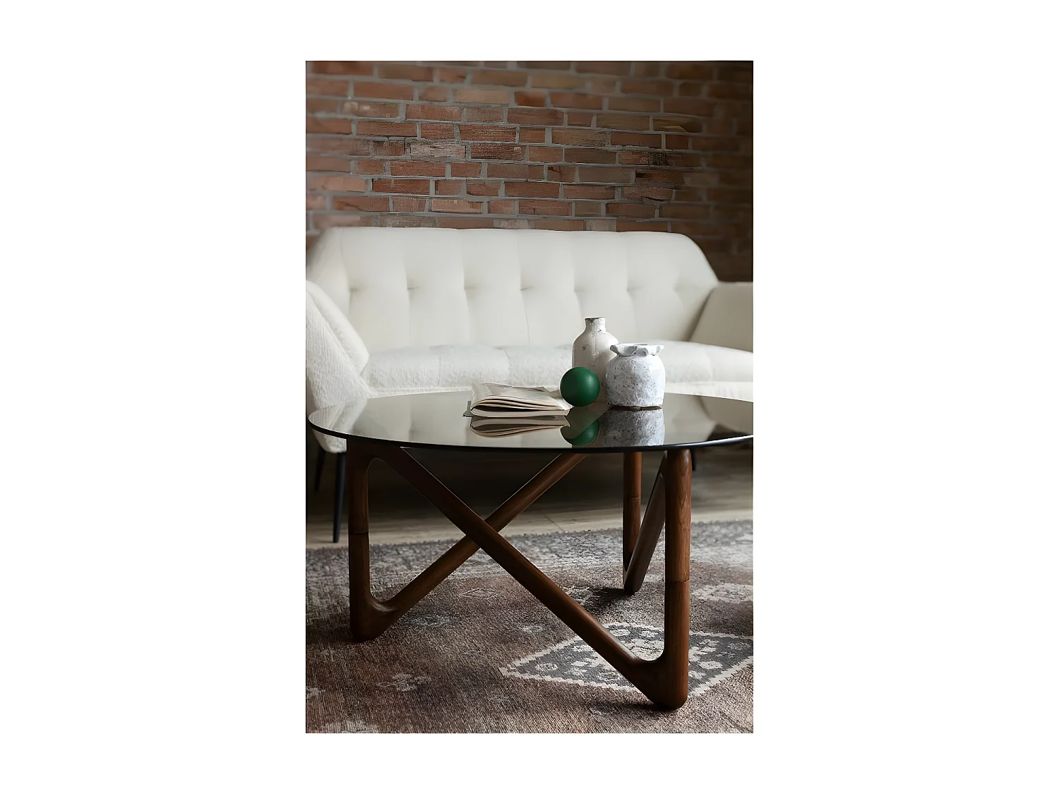 Table basse ronde Naia