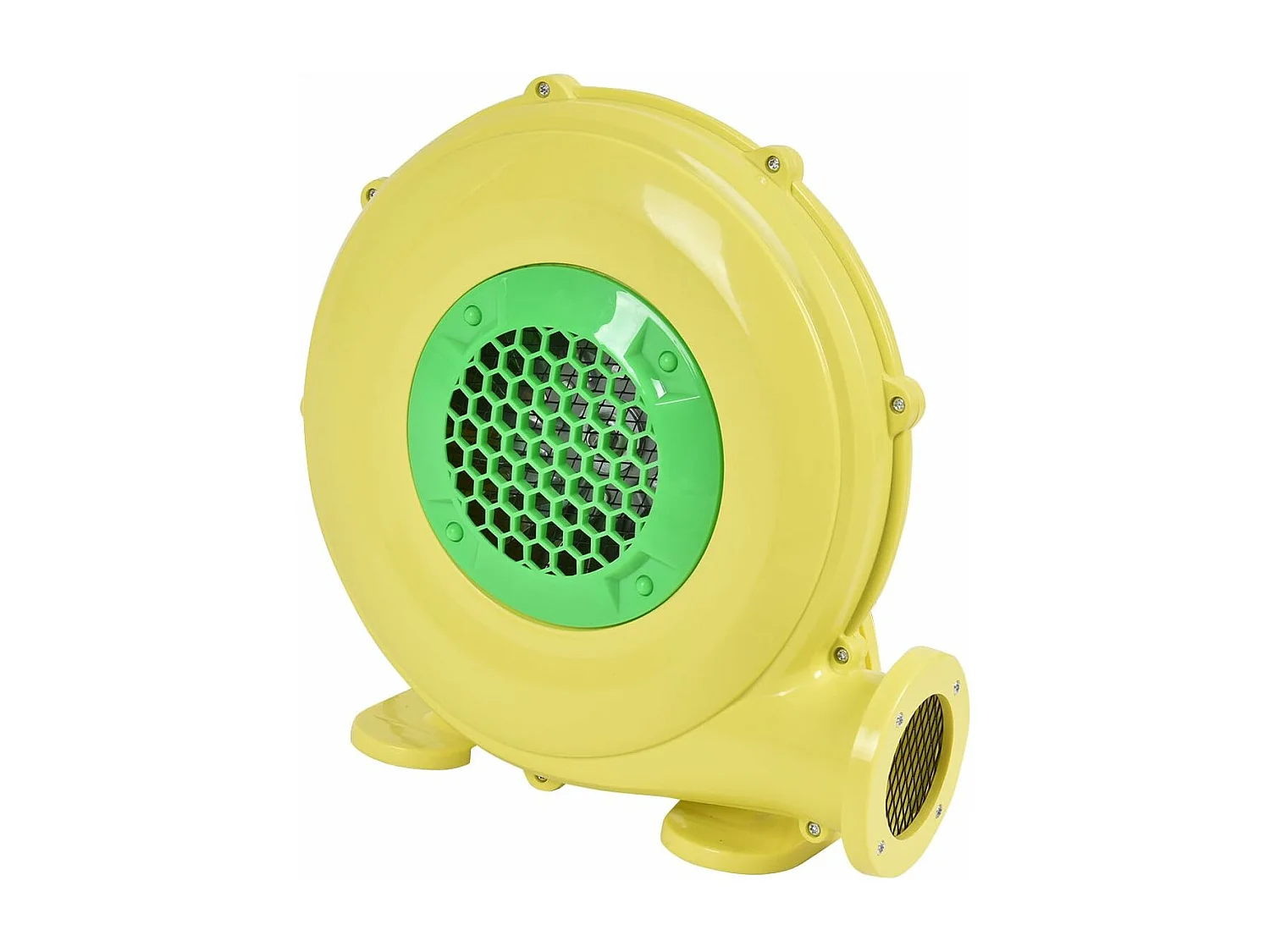 Toboggan Aquatique Gonflable pour Enfants avec Toboggan Balles Cibles, Ballon de Basket Sac de Transport avec Gonfleur 450W