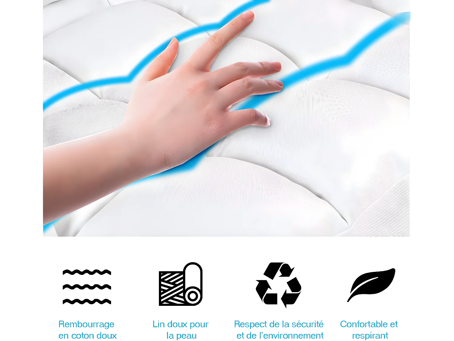 Fauteuil Convertible, Chauffeuse Convertible 1 Place en Tissu et veloursGris avec Oreiller,5 Positions Disponibles Blanc