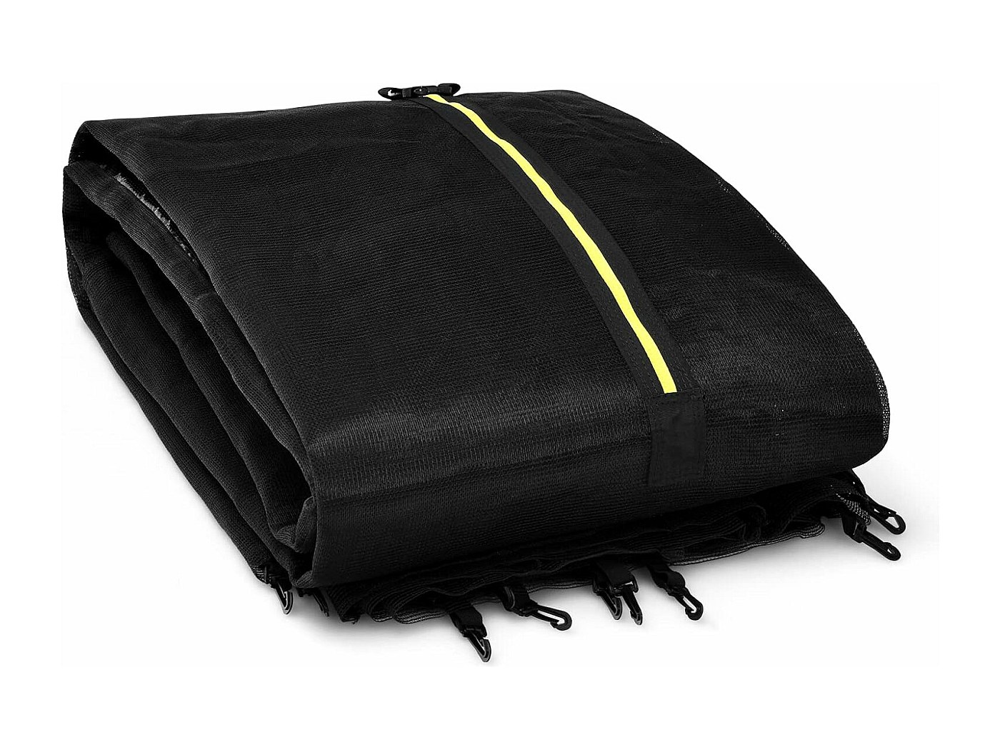 5 Cordes élastiques De Remplacement Pour Trampoline - Avec Boucles Pression - Longueur 70 Cm - Noir