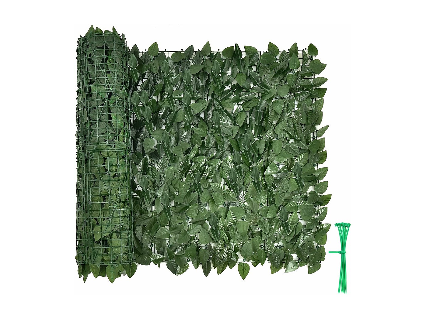 Haie Artificielle Brise-Vue Anti-UV 300 x 100 CM, Grillage Végétal DIY ...