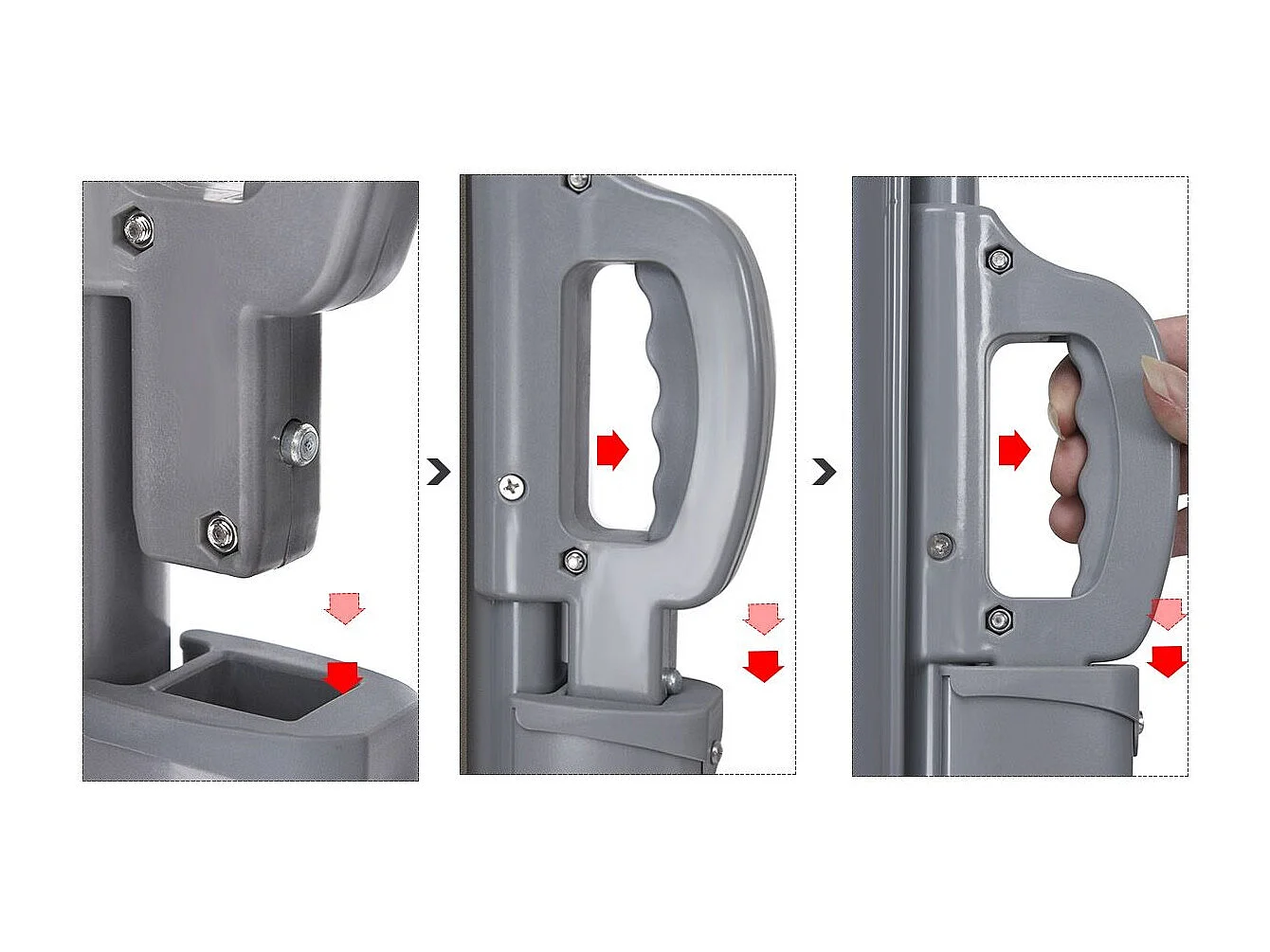 Uitschuifbaar privacyscherm 300 x 160 CM in aluminium zijzonwering voor balkon, terras, tuin, kantoor, stof en fluweel in kunststof en vinyl, grijs