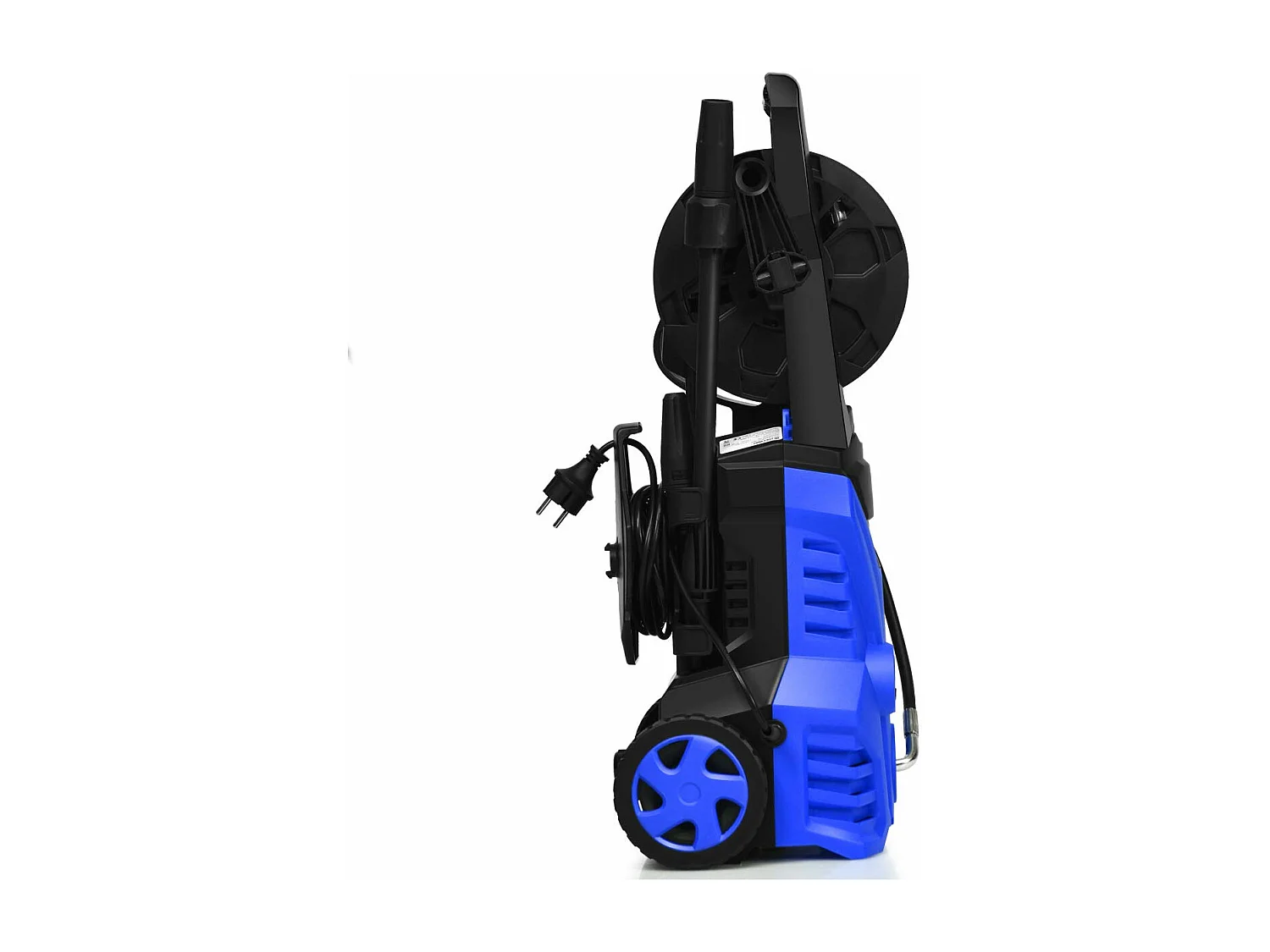 Nettoyeur Haute Pression 140Bar 300L/H avec avec 1 Buse Lotus et 1 Buse Haute Pression, Flexible 5 Mètres contre Punaise de lit Bleu