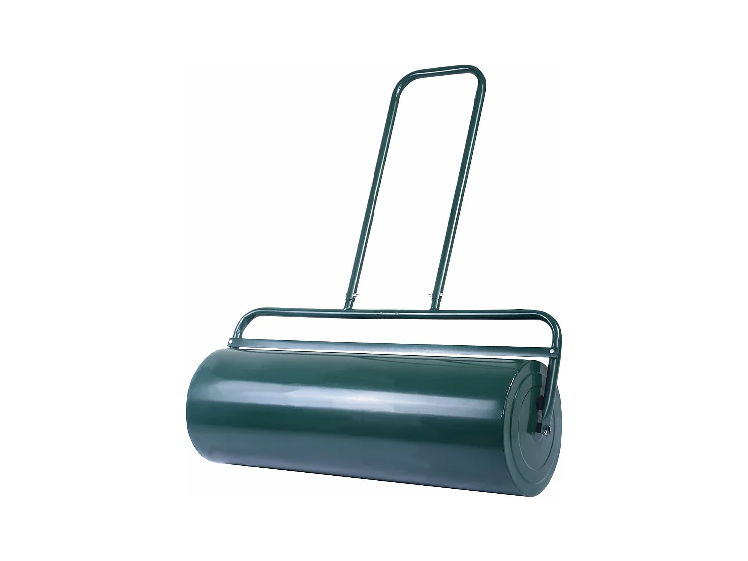 Rouleau à Gazon de Jardin avec Volume 63 L Ø du Rouleau : 30 CM Largeur 60 CM en Acier de Couleur Vert