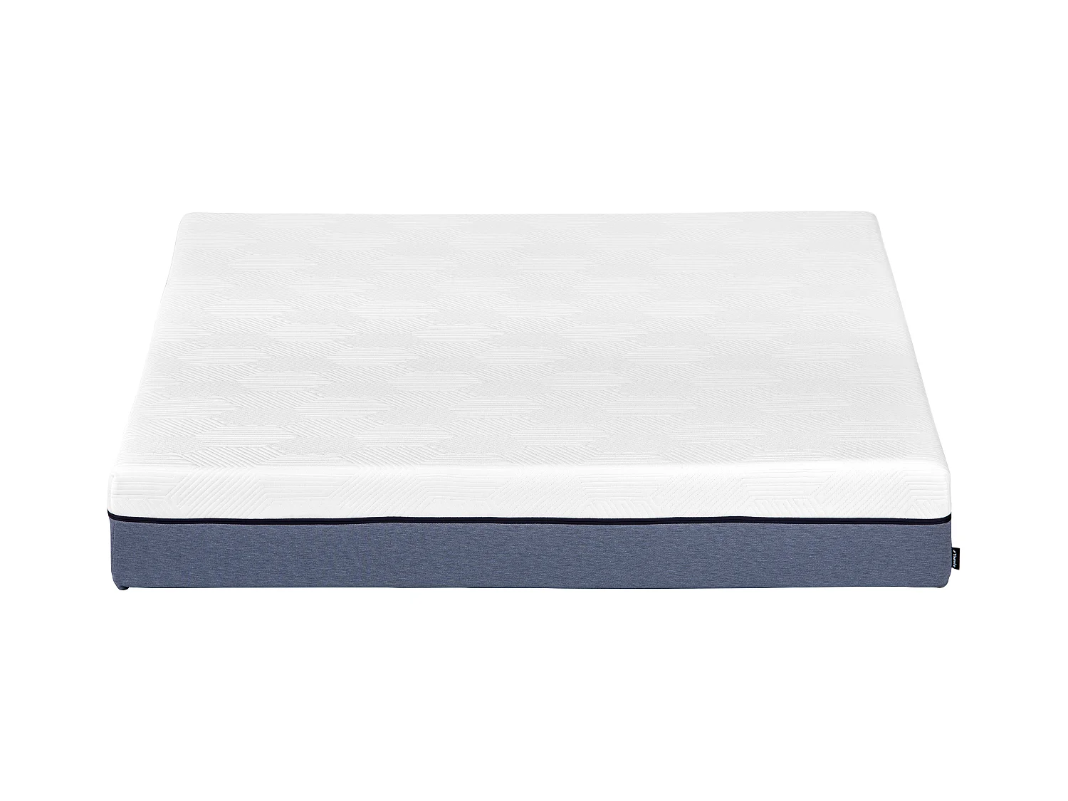 Conjunto de canapé abatible de 180 x 200 cm blanco + colchón de muelles ensacados 7 zonas y memoria de forma de 24 cm - KASUI de YSMÉE