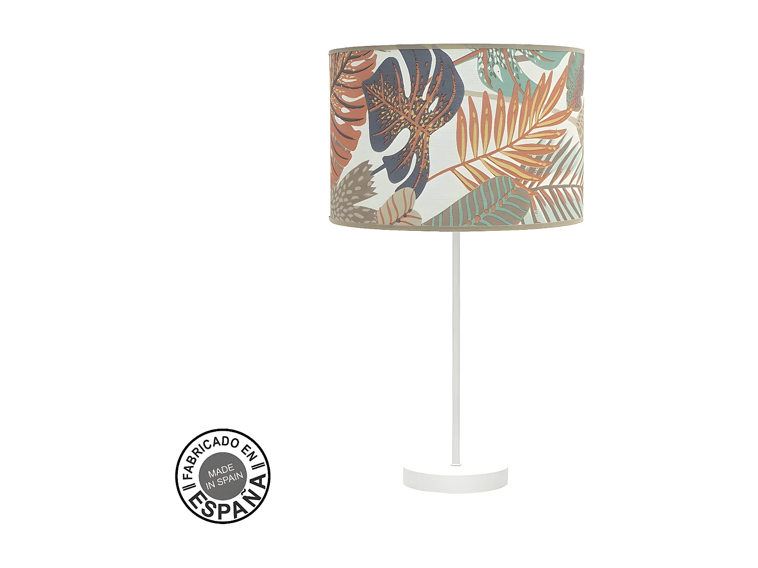 Sobremesa Rinconera Modelo Etiopia Blanca Con Pantalla