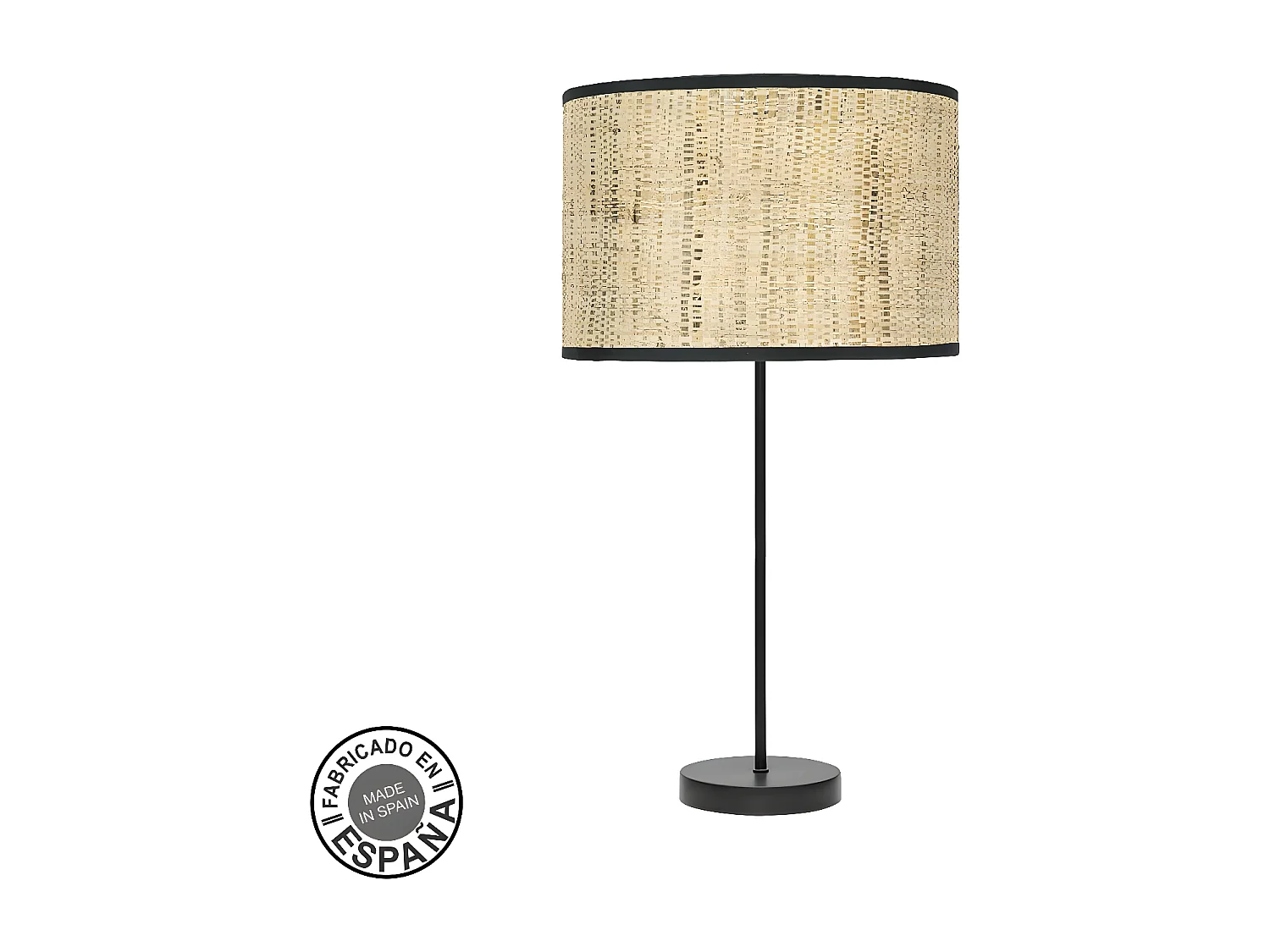 Sobremesa Grande Modelo Moda Negra Con Pantalla