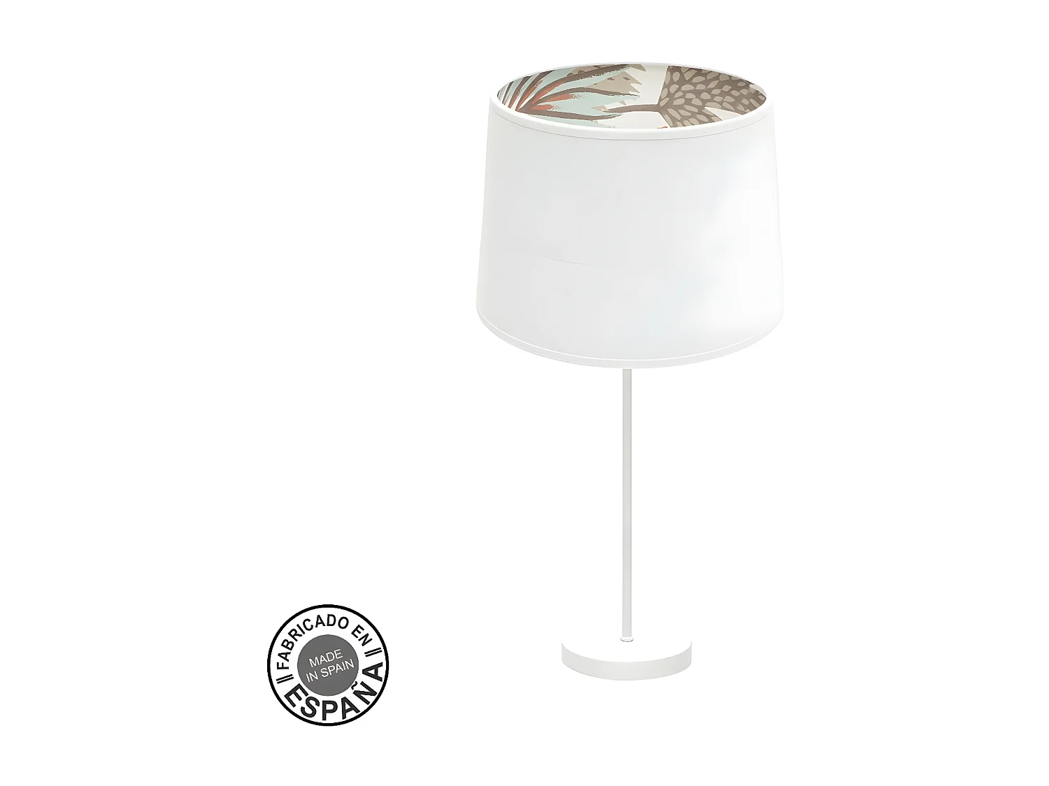 Sobremesa Rinconera Modelo Tunez Blanca Con Pantalla