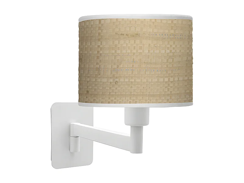 Aplique Con Pantalla Modelo Moda Blanco 1 Luz