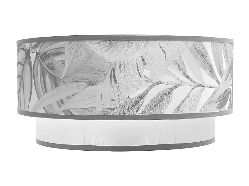 Aplique Con Doble Pantalla Modelo Camerun Gris 1 Luz