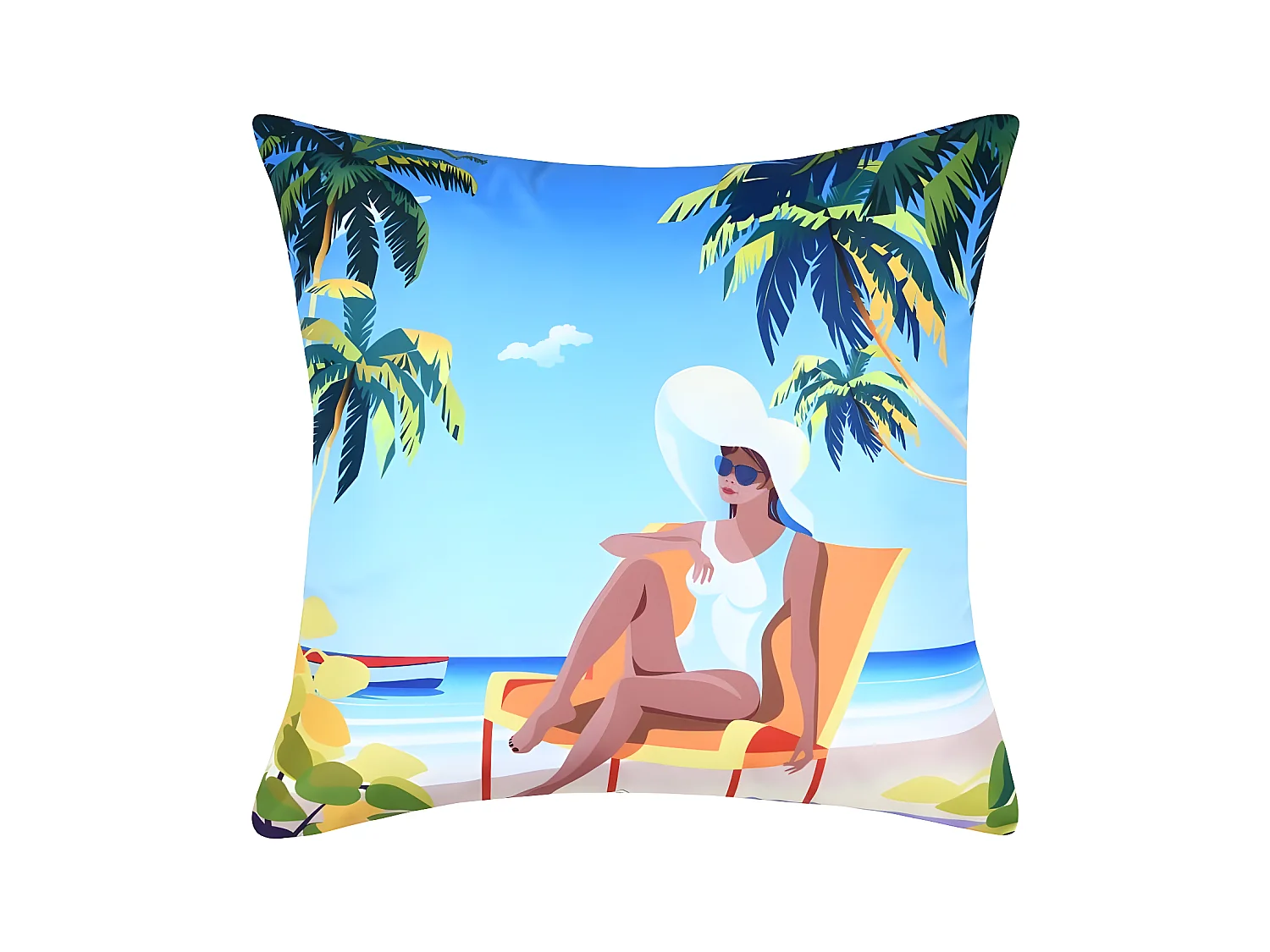 Coussin 45 x 45 cm Outremer