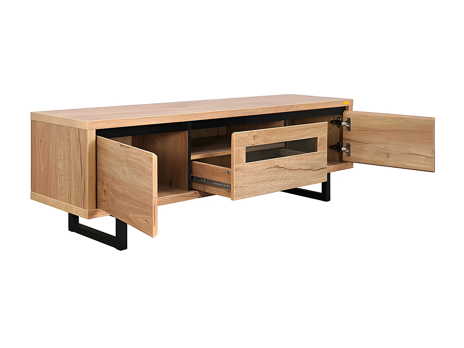 Meuble TV 2 portes 1 tiroir Sully