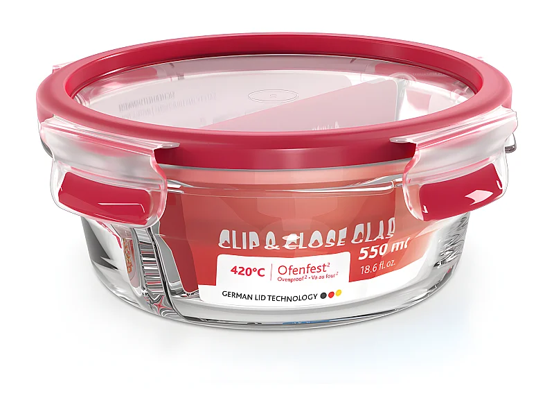 Boite ronde 0,55 L Clip&Close
